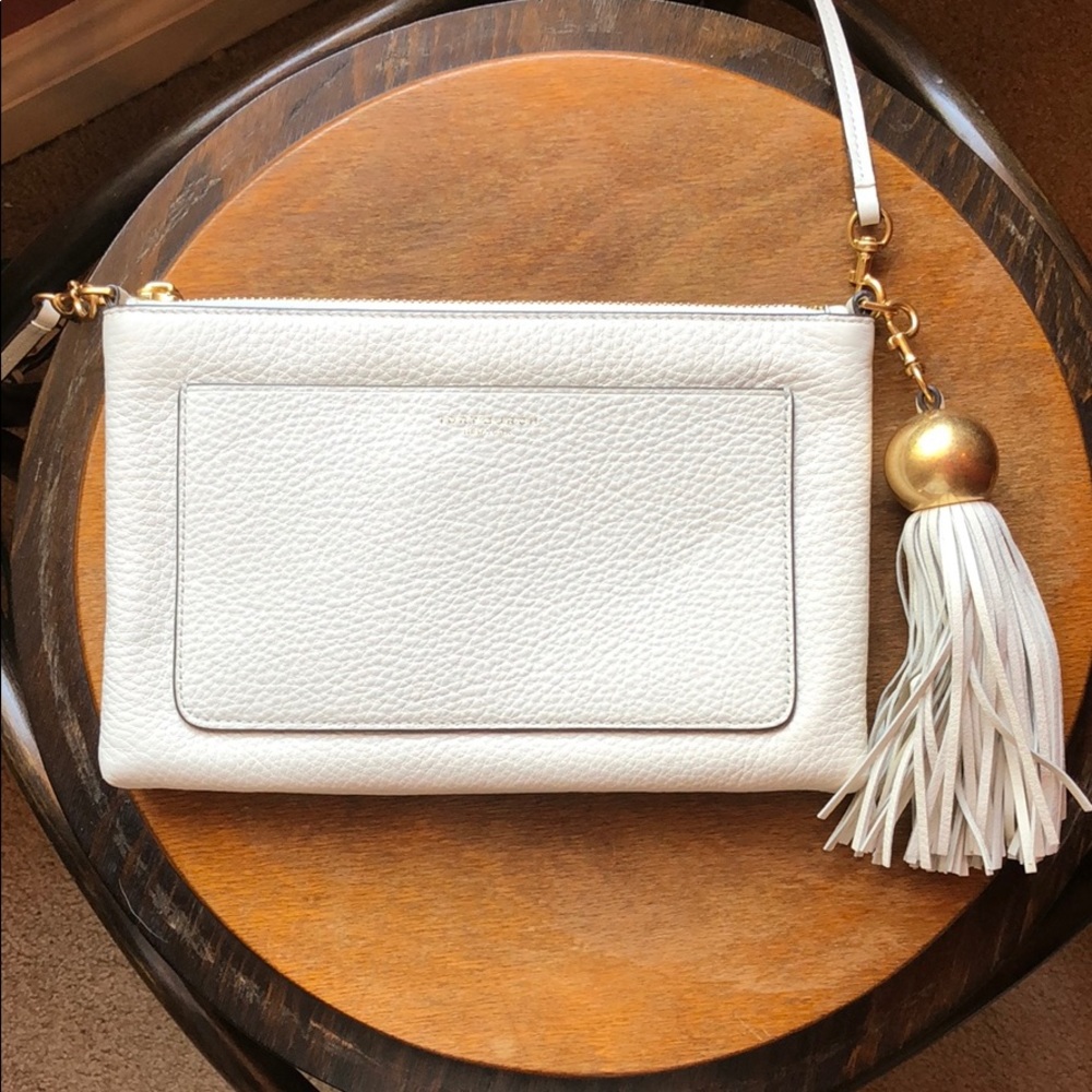 Tory Burch Crossbody. Ivory.